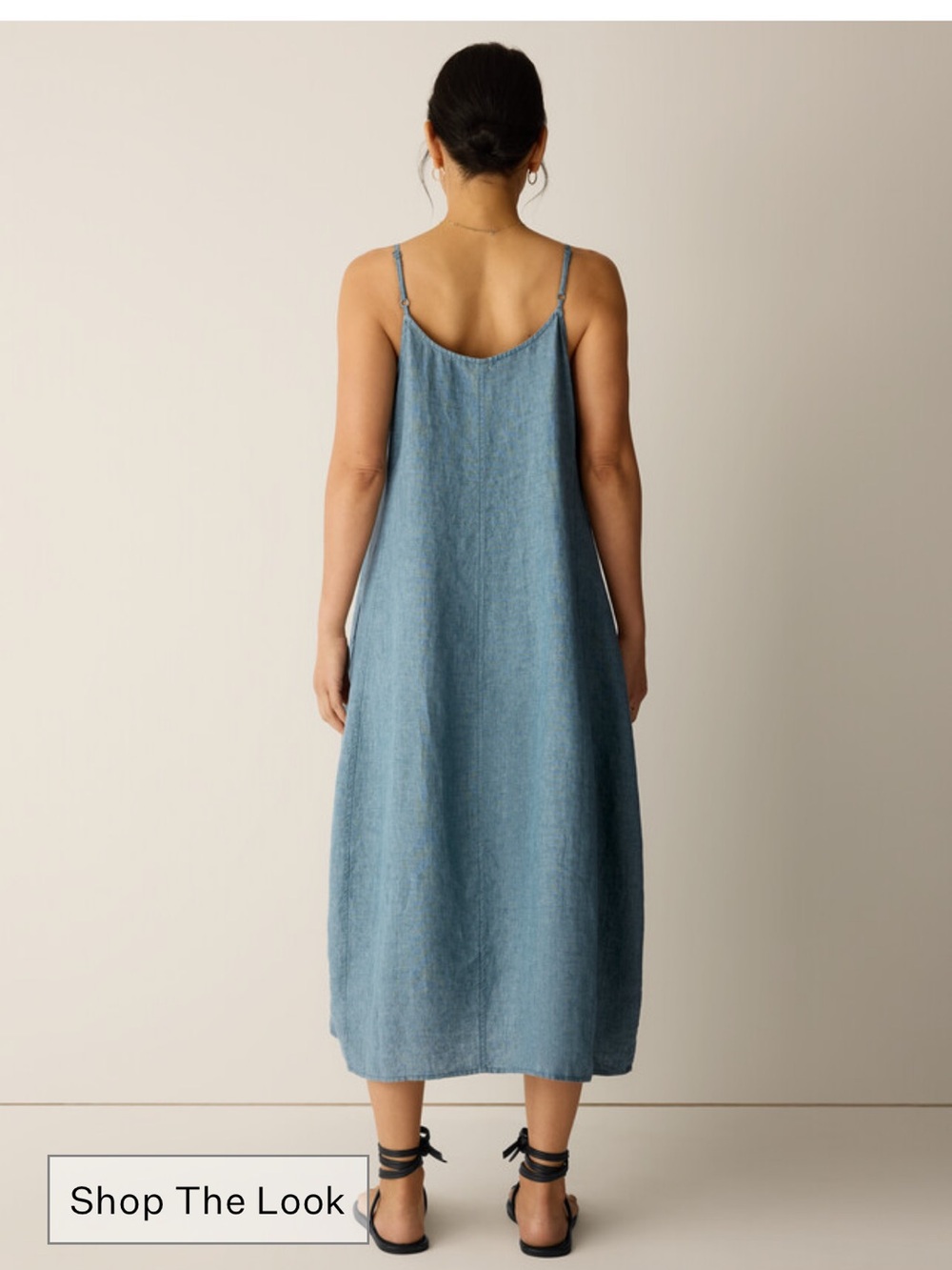 Eileen Fisher linen dress - Picture 2 of 7